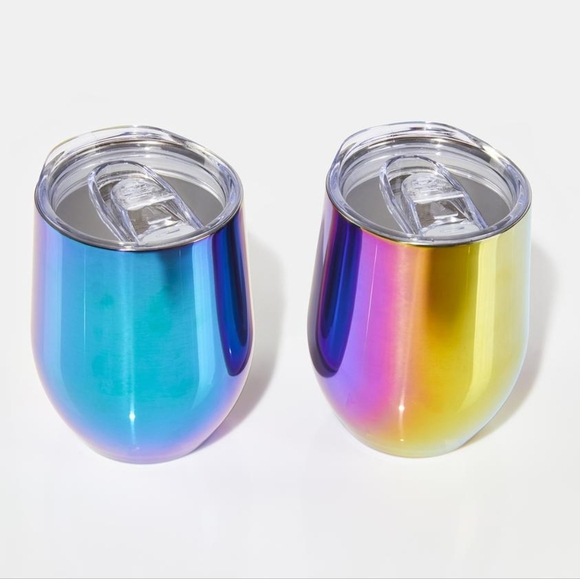 Other - 2 Wine Tumblers with Lids (NWT)